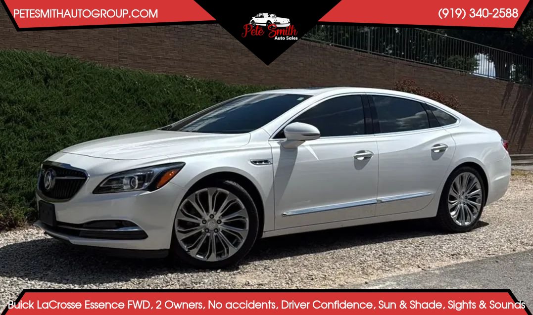 Used 2017 Buick LaCrosse Essence w/ Sun and Shade Package