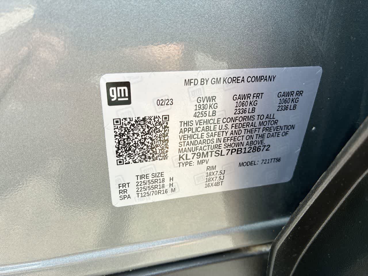 Used 2023 Chevrolet TrailBlazer RS w/ Sun and Liftgate Package FWD image 34