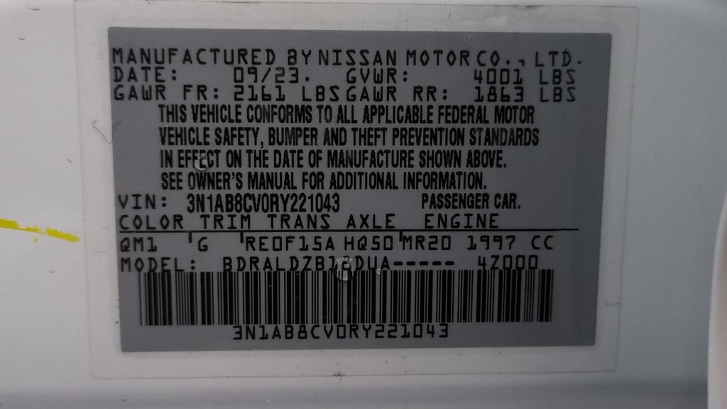 Certified 2024 Nissan Sentra SV FWD image 20