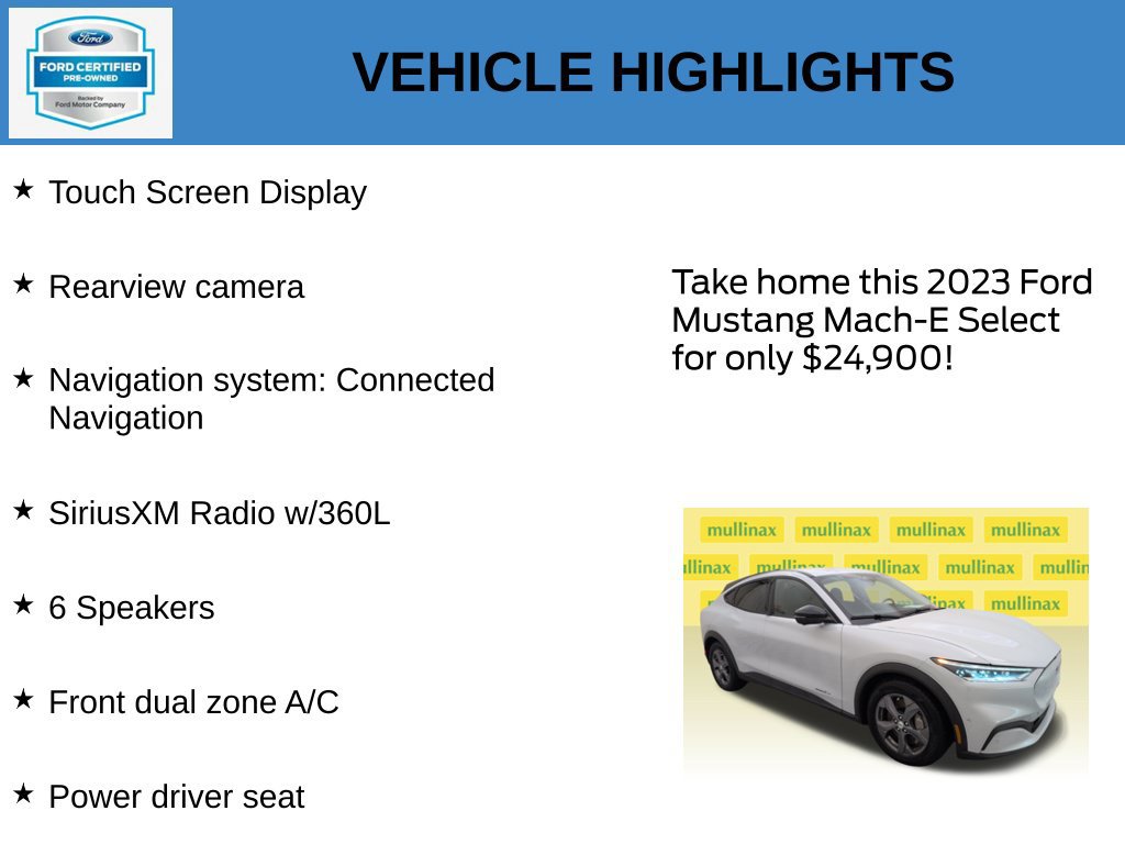 Used 2023 Ford Mustang Mach-E Select RWD image 21