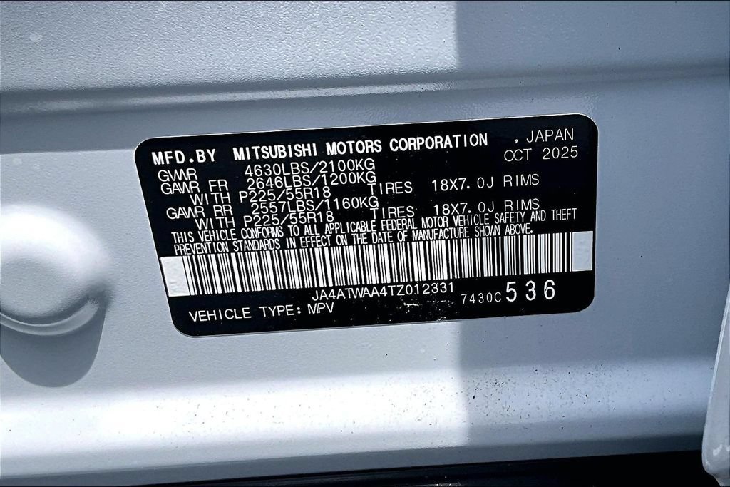 New 2026 Mitsubishi Eclipse Cross AWD image 8
