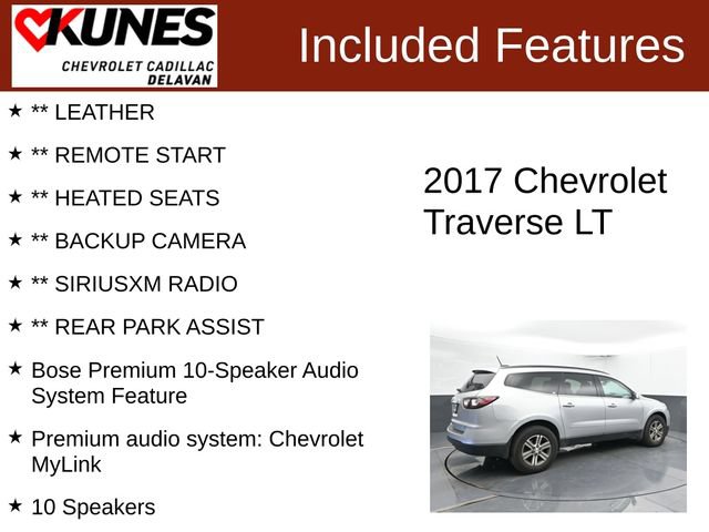 Used 2017 Chevrolet Traverse LT AWD/4WD image 3