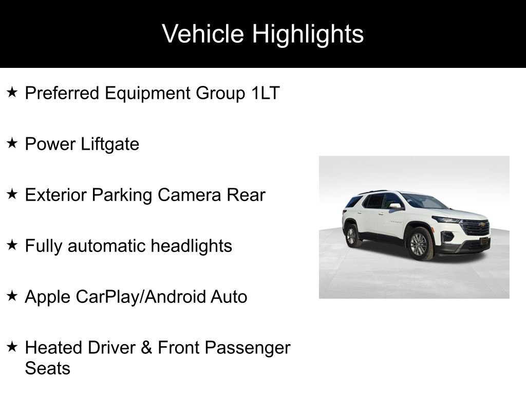 Used 2023 Chevrolet Traverse LT image 2