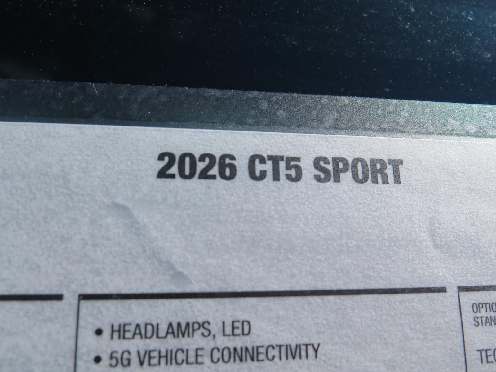 New 2026 Cadillac CT5 Sport image 9