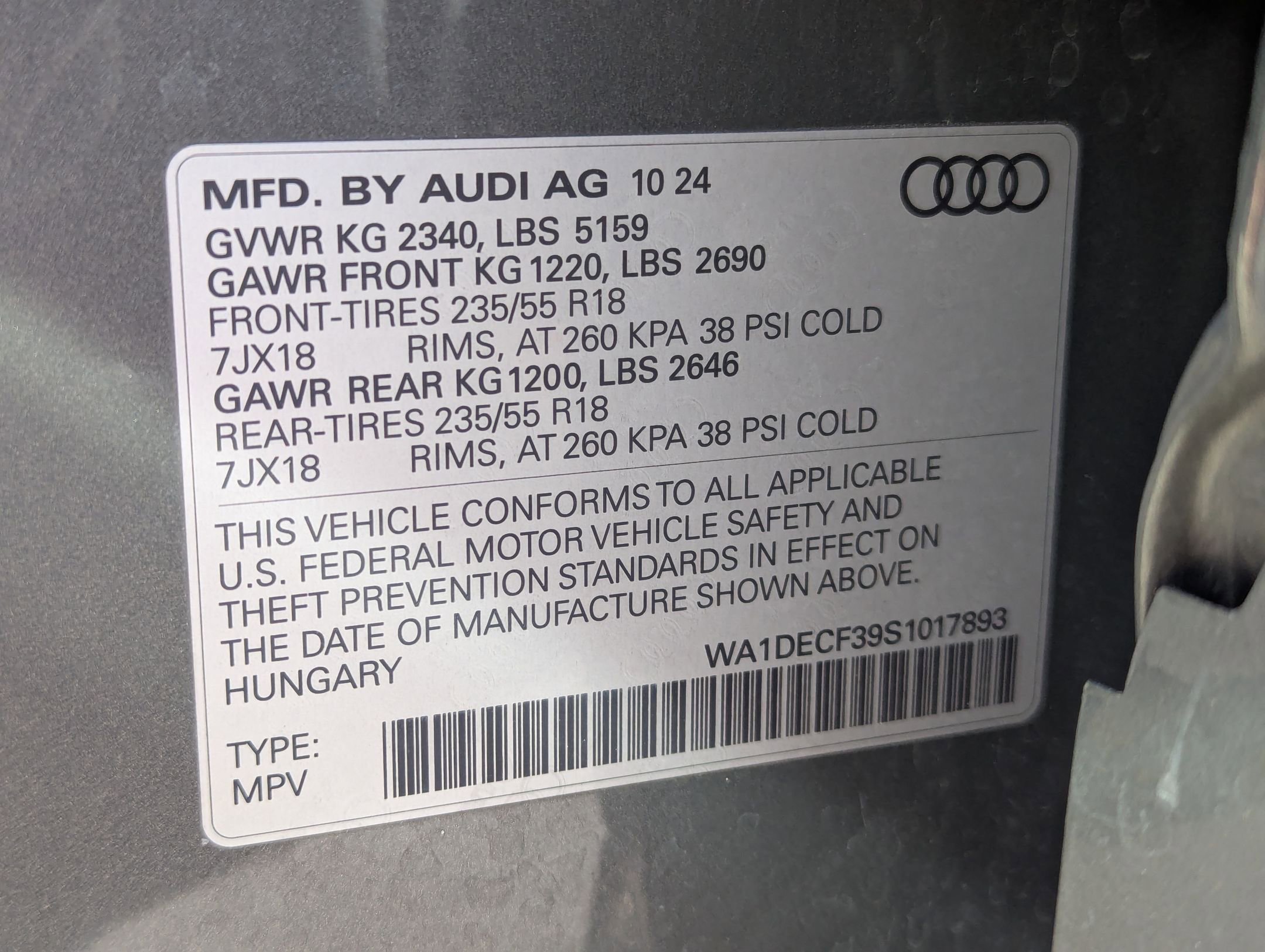 Used 2025 Audi Q3 2.0T Premium image 33