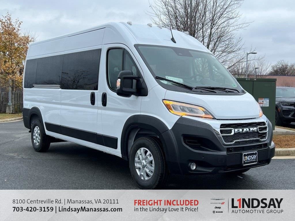New 2026 RAM ProMaster 2500 w/ Quick Order Package 22H SLT+