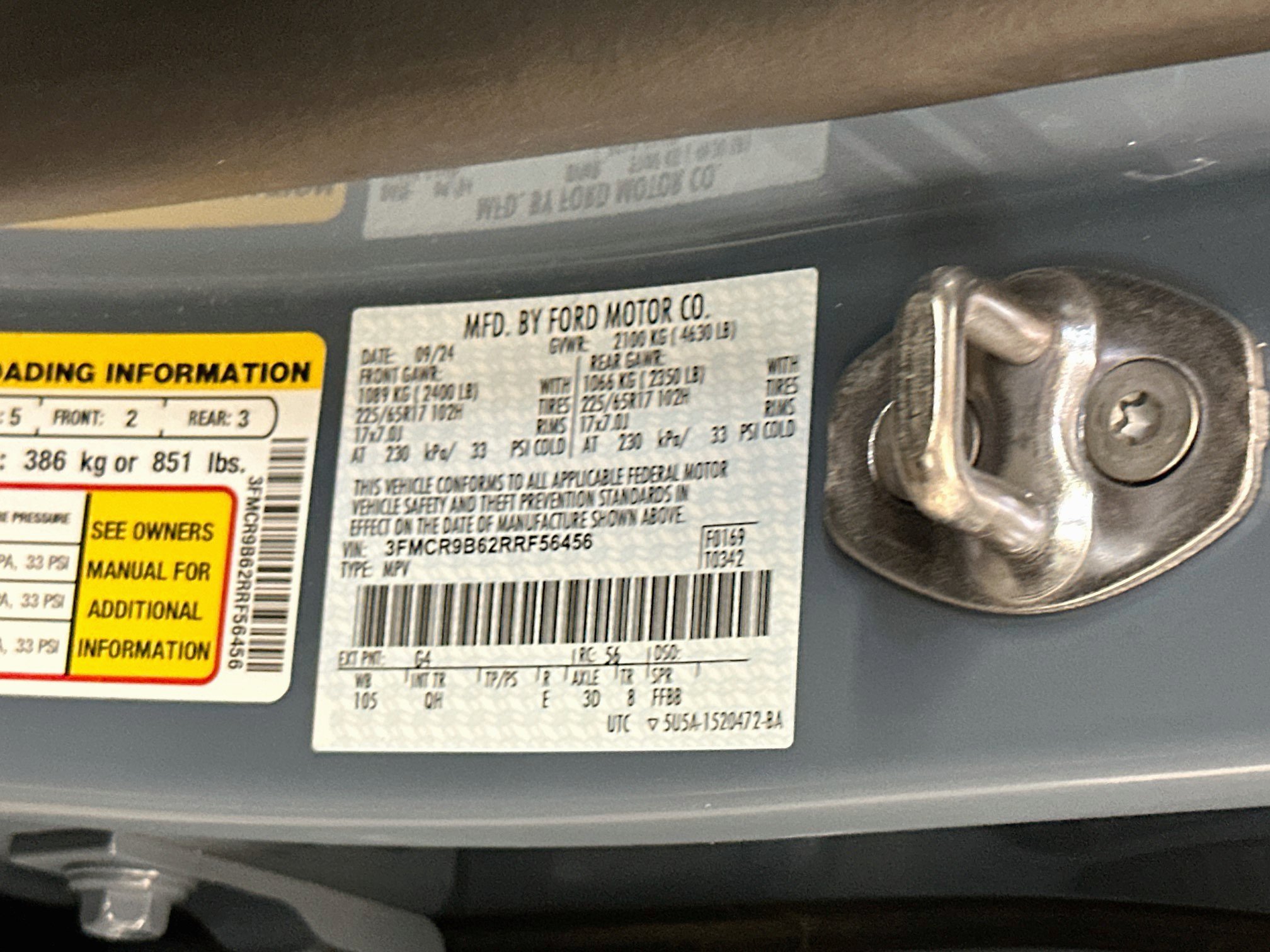 Used 2024 Ford Bronco Sport Big Bend AWD/4WD image 12