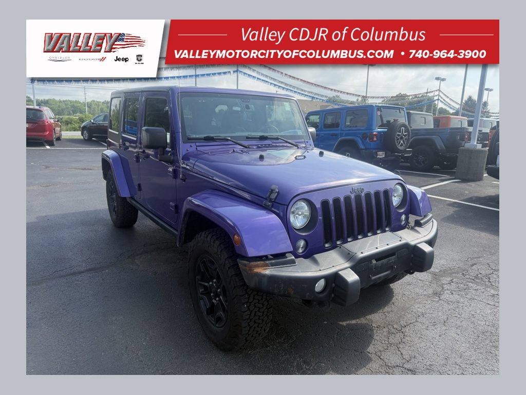 Used 2016 Jeep Wrangler Unlimited Sahara