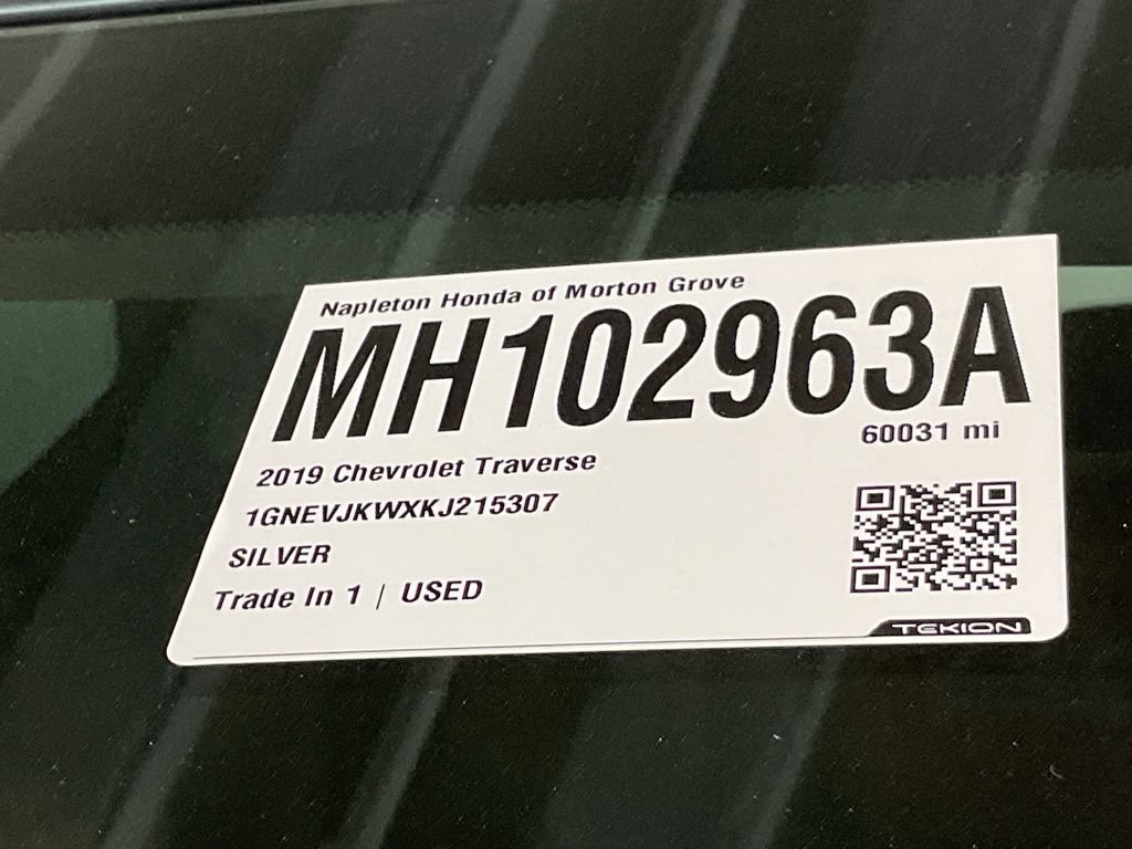 Used 2019 Chevrolet Traverse High Country w/ LPO, Floor Liner Package AWD/4WD image 33