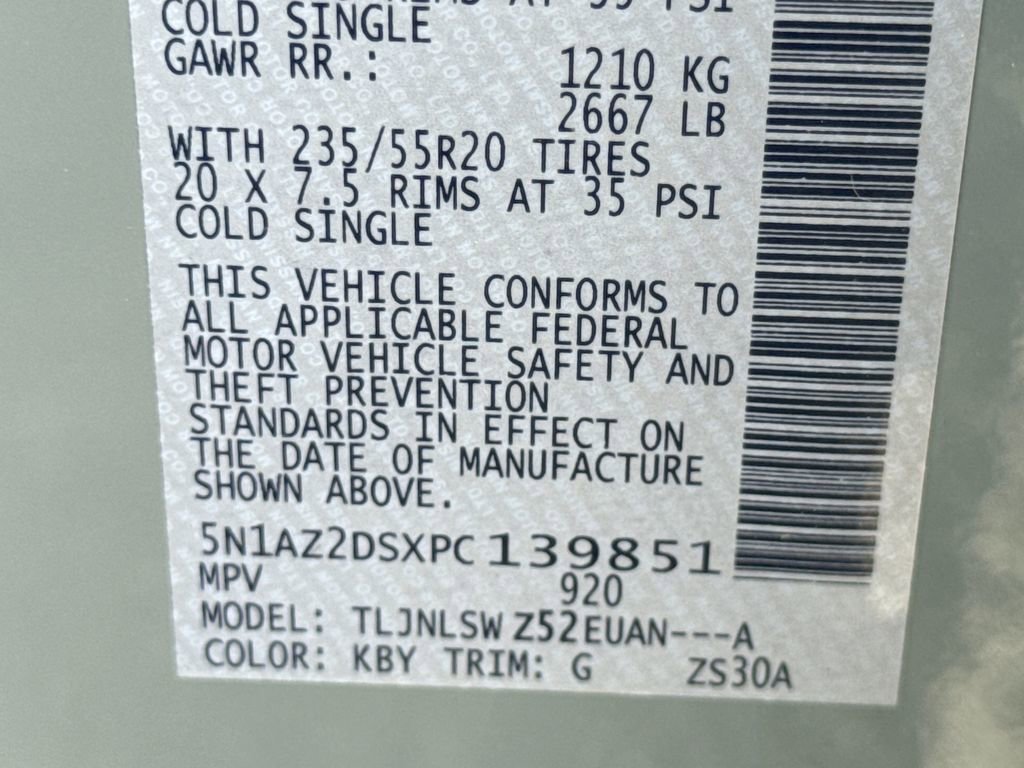 Used 2023 Nissan Murano Platinum w/ Cargo Package image 29