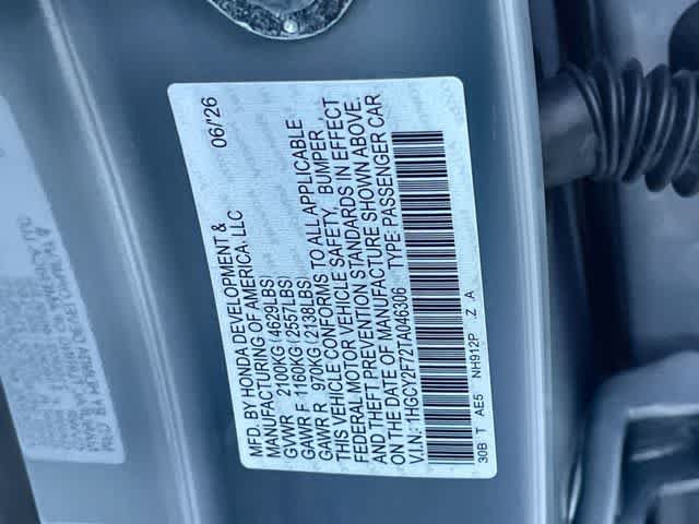 Certified 2026 Honda Accord Sport image 22