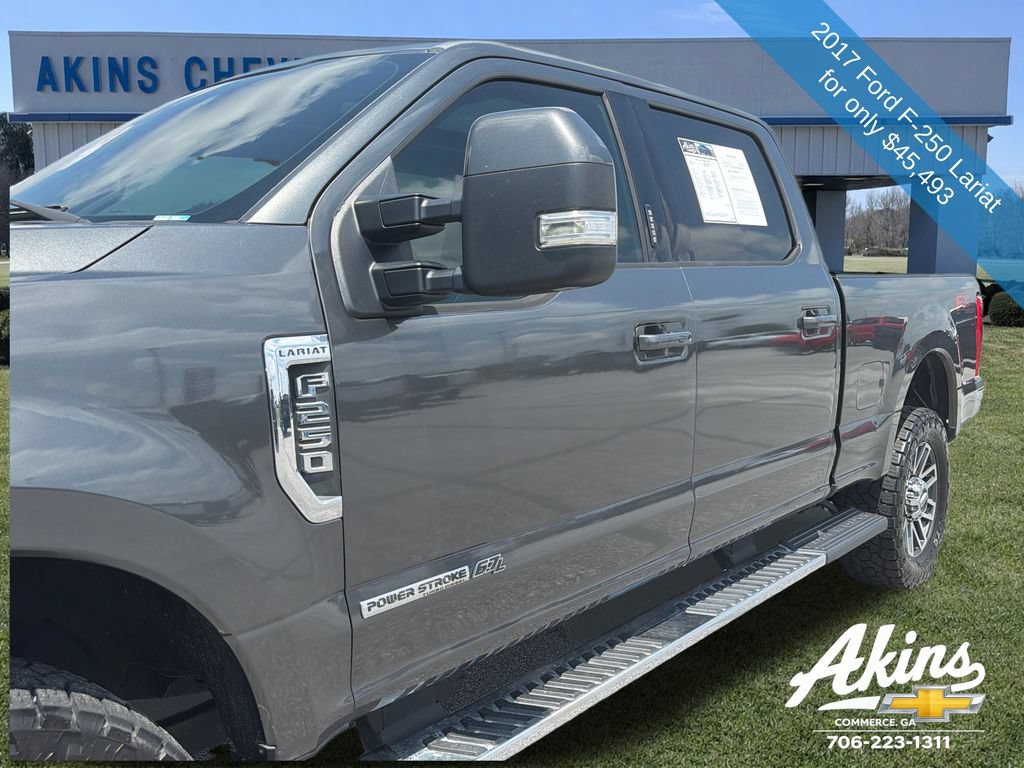 Used 2017 Ford F250 Lariat w/ Lariat Ultimate Package AWD/4WD image 13
