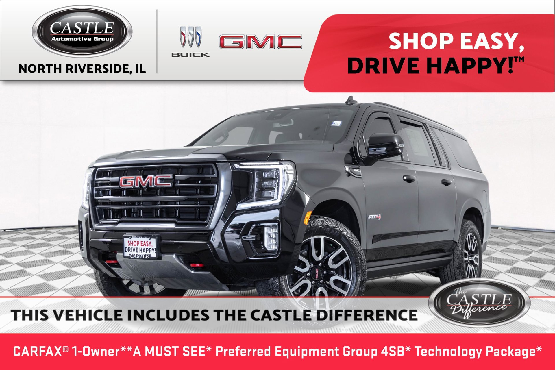 Used 2024 GMC Yukon XL AT4 w/ AT4 Premium Package