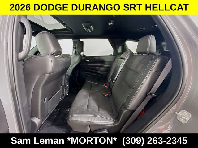 New 2026 Dodge Durango SRT Hellcat w/ Trailer Tow Group IV image 25