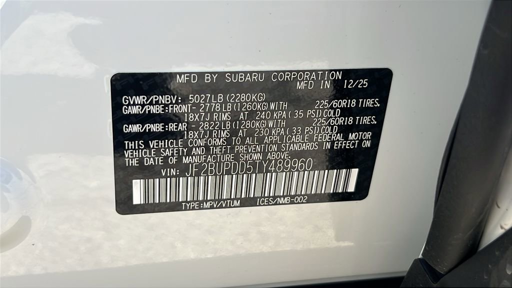 New 2026 Subaru Outback Limited AWD/4WD image 31