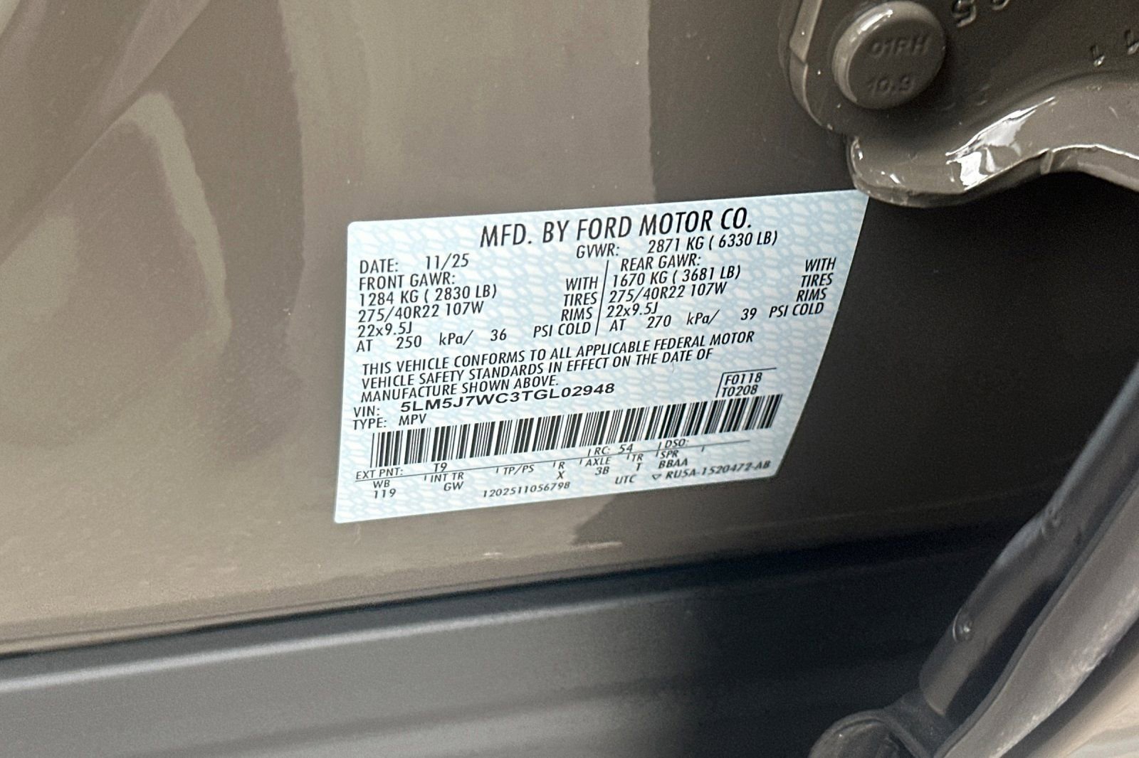 New 2026 Lincoln Aviator Reserve w/ Luxury Package image 25