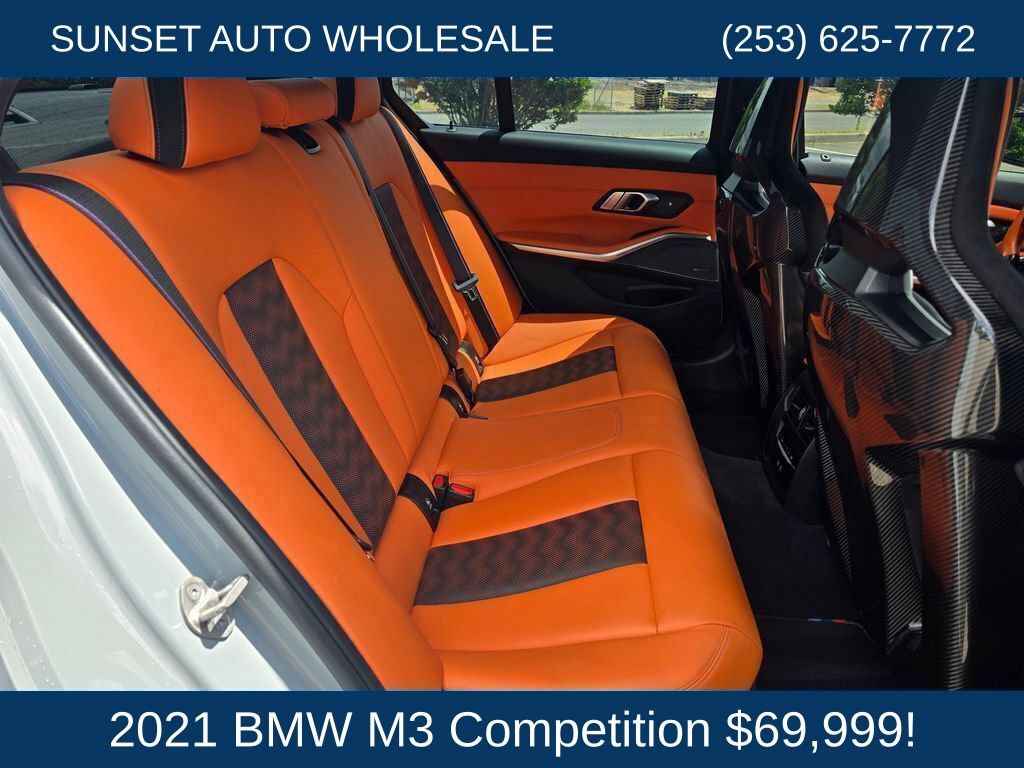 Used 2021 BMW M3 Competition RWD image 29