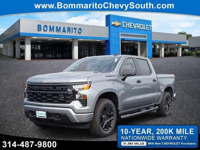 New 2026 Chevrolet Silverado 1500 Custom w/ Turbomax Blackout Package
