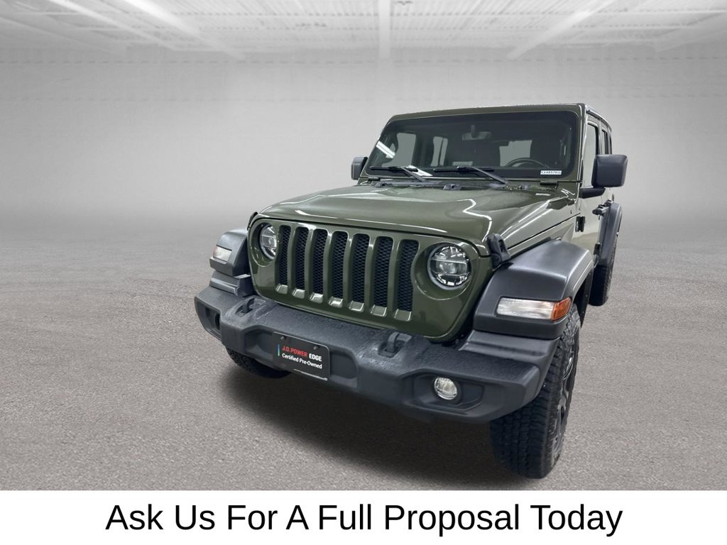 Used 2022 Jeep Wrangler Unlimited Sport AWD/4WD image 7