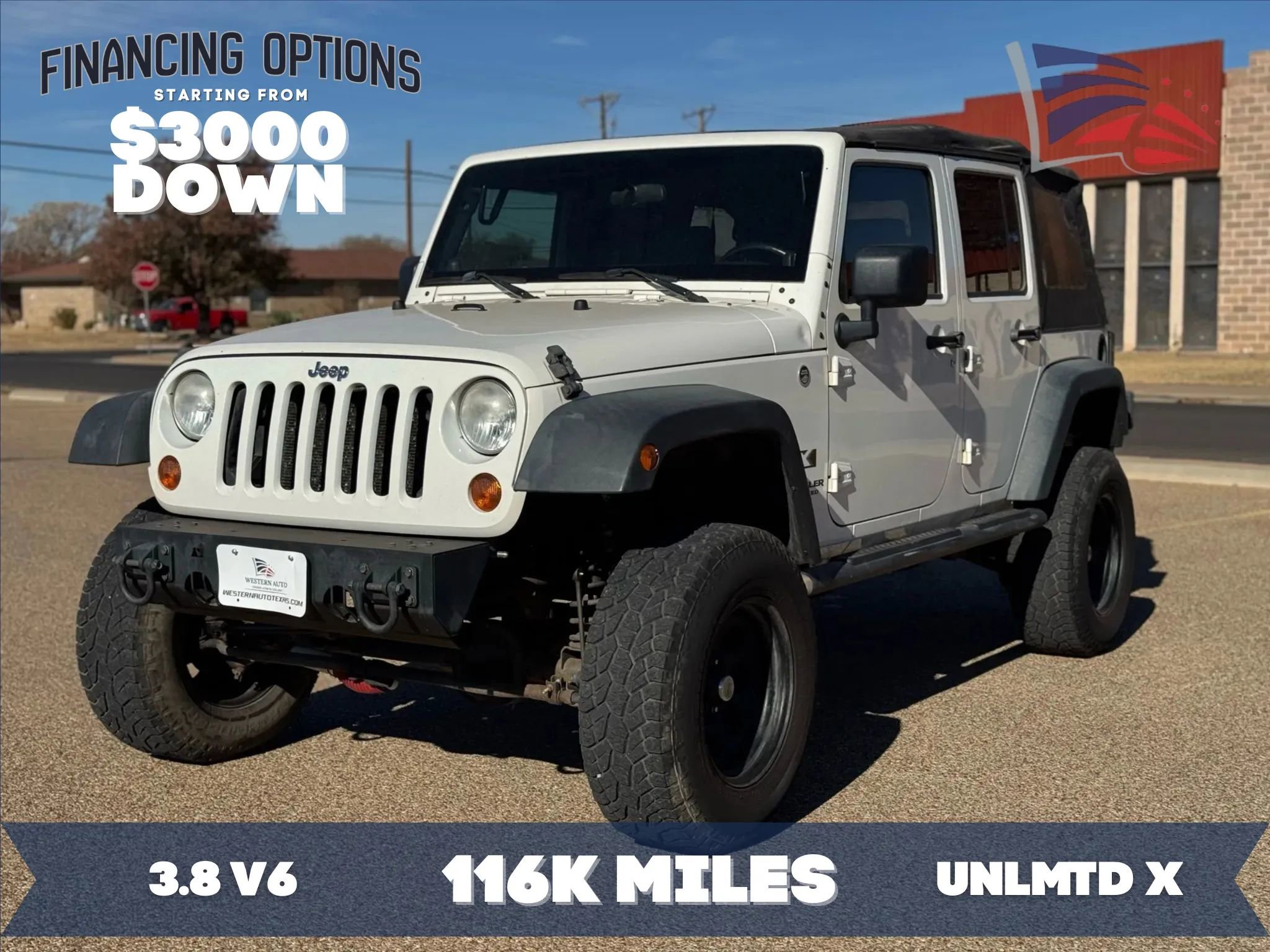 Used 2008 Jeep Wrangler Unlimited X image 1
