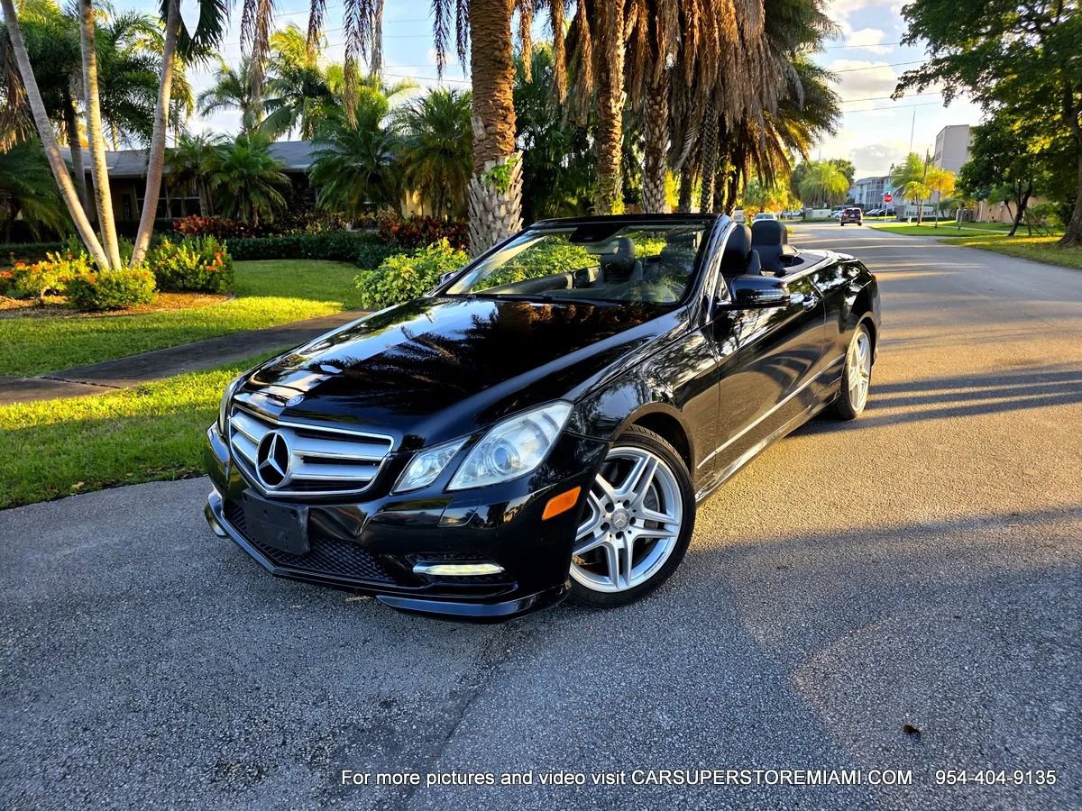 Used 2013 Mercedes-Benz E 550 Cabriolet w/ Premium 2 Pkg image 12