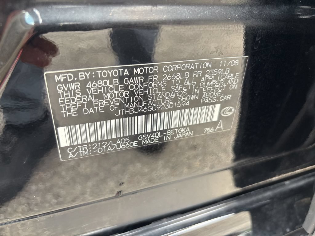 Used 2009 Lexus ES 350 FWD image 22