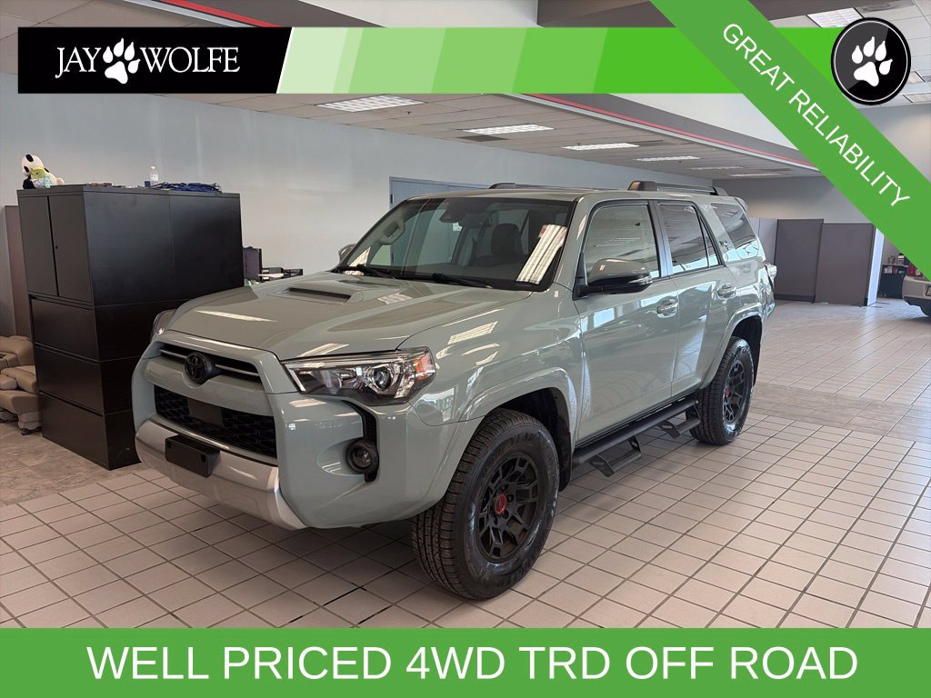 Used 2022 Toyota 4Runner TRD Off-Road Premium w/ TRD Black Wheel Package (TMS)