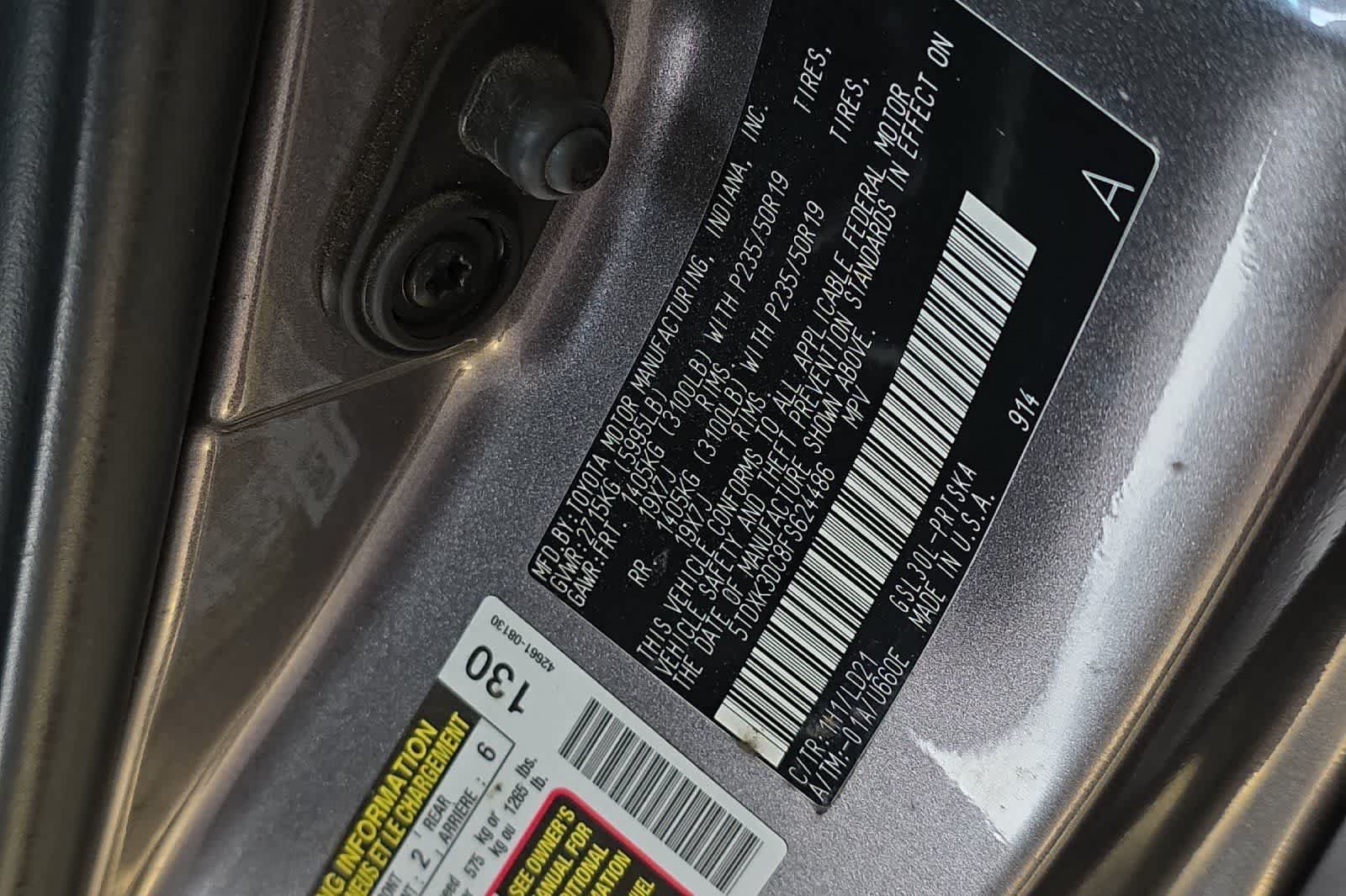 Used 2015 Toyota Sienna SE w/ SE Preferred Package FWD image 26