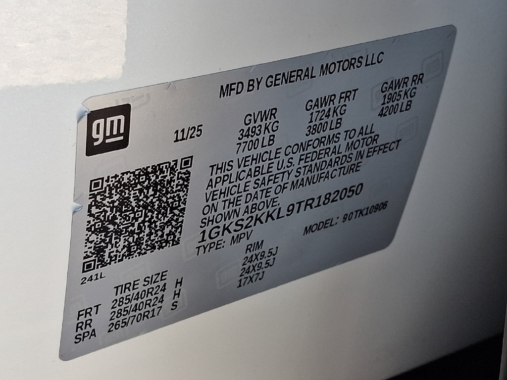 Certified 2026 GMC Yukon XL Denali Ultimate w/ LPO, Floor Liner Package AWD/4WD image 33