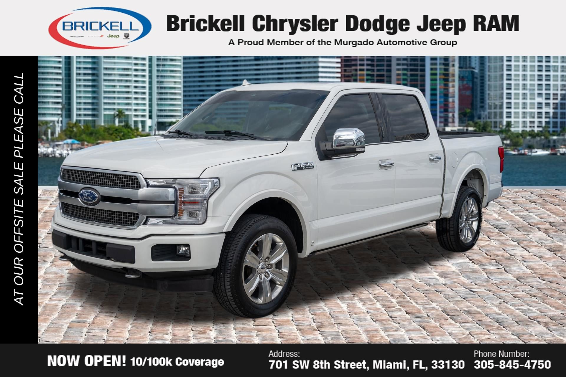 Used 2020 Ford F150 Platinum w/ Equipment Group 701A Luxury image 1