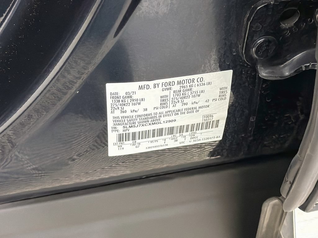Used 2021 Lincoln Aviator Reserve w/ Equipment Group 202A AWD/4WD image 38