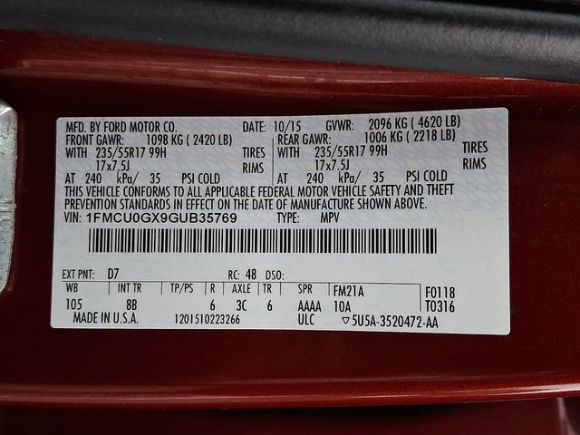 Used 2016 Ford Escape SE w/ SE Leather Comfort Package FWD image 26