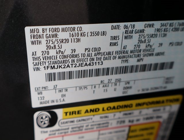 Used 2018 Ford Expedition Max Limited w/ Equipment Group 301A image 14