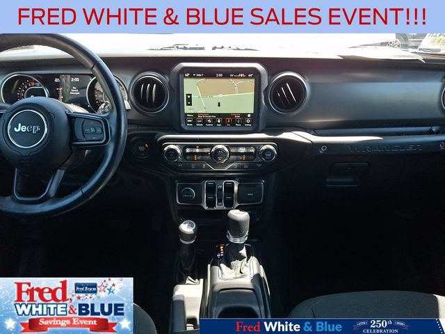 Used 2021 Jeep Wrangler Unlimited Sport w/ Sun And Sound Package AWD/4WD image 15