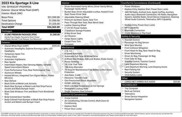 Used 2023 Kia Sportage X-Line w/ X-Line Premium Package image 10