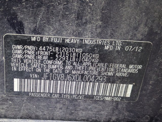 Used 2013 Subaru Impreza WRX STI image 12