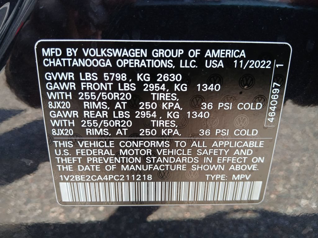 Used 2023 Volkswagen Atlas Cross Sport SEL AWD/4WD image 49