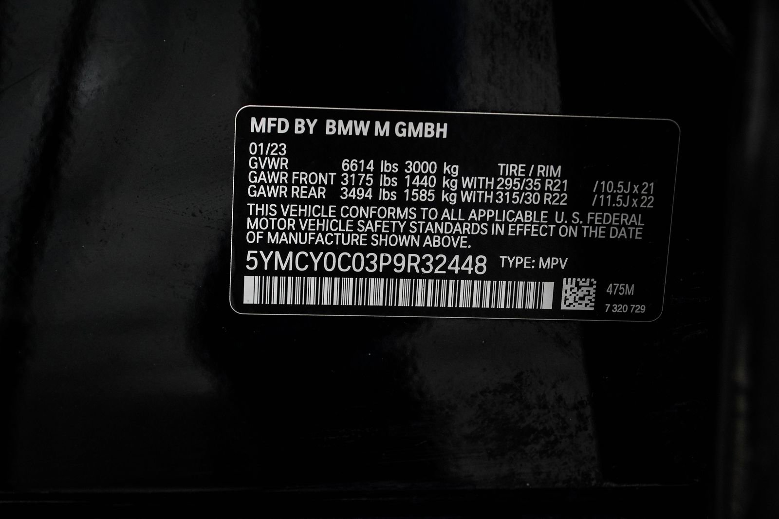 Used 2023 BMW X6 M w/ Competition Package AWD/4WD image 50
