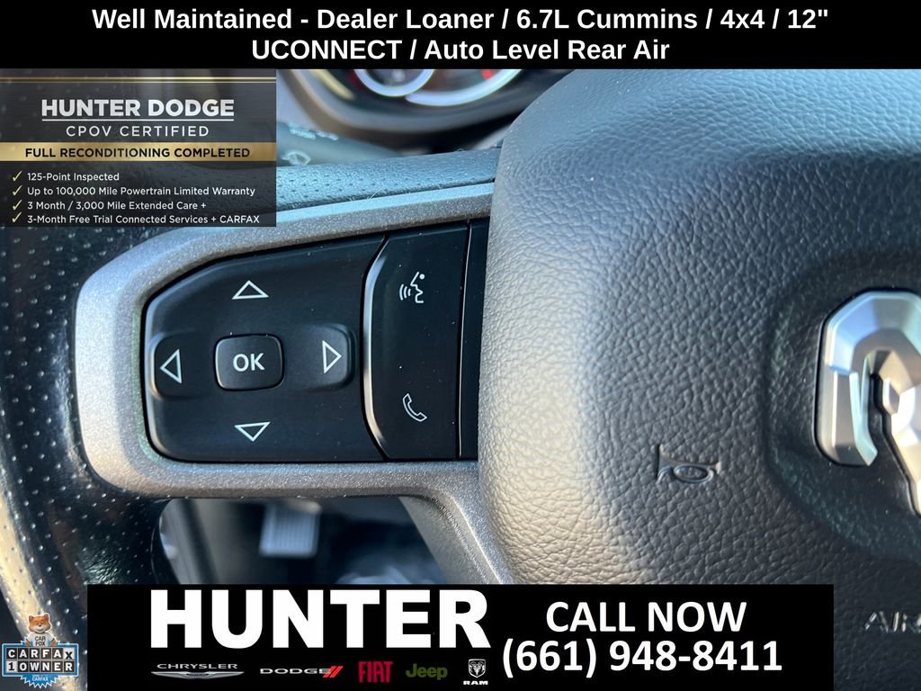 Certified 2024 RAM 3500 Tradesman w/ Chrome Appearance Group AWD/4WD image 23