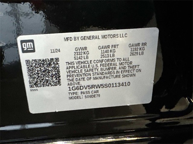 Used 2025 Cadillac CT5 V w/ LPO, ONYX Package image 28