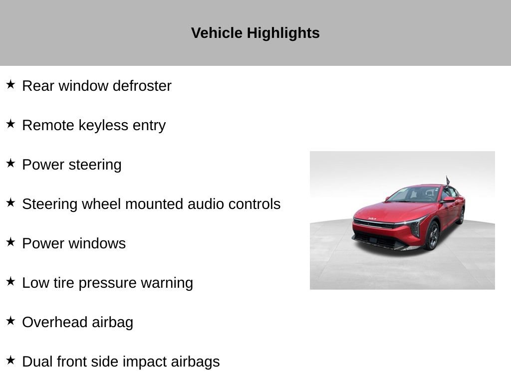 Certified 2025 Kia K4 FWD image 19