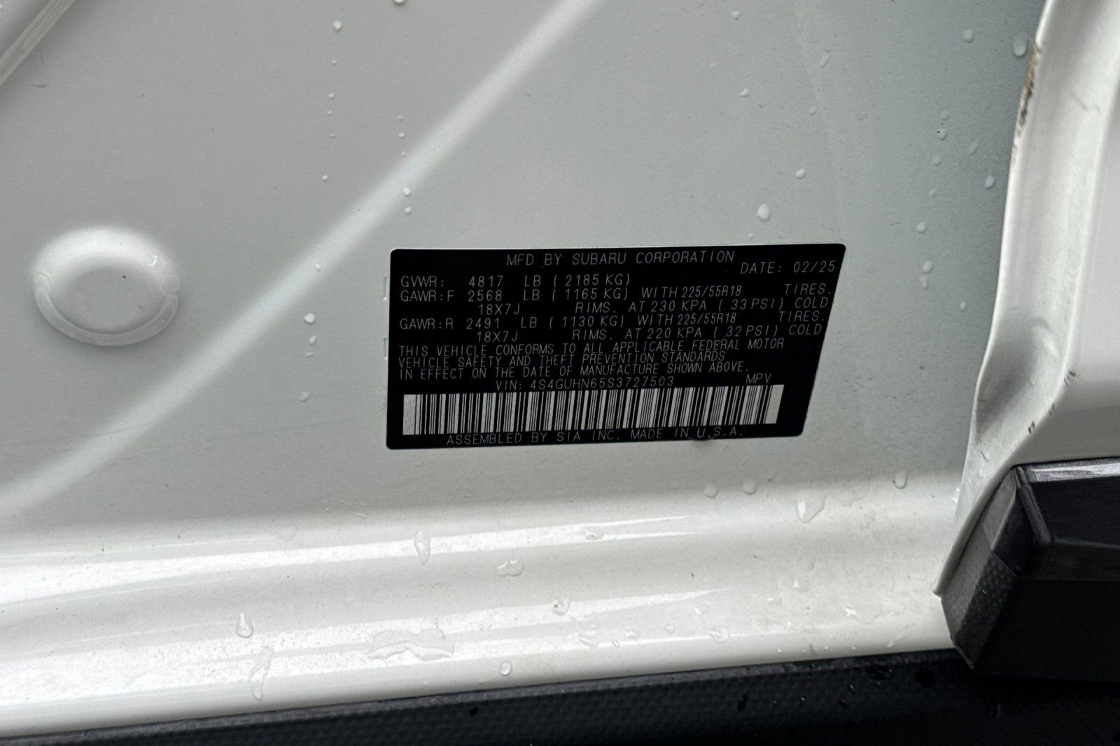 Certified 2025 Subaru Crosstrek 2.5i Limited w/ Crosstrek Mirror Package image 33