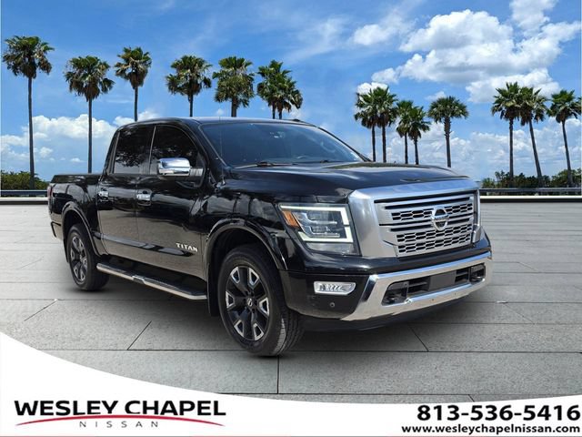 Certified 2021 Nissan Titan Platinum Reserve w/ Moonroof Package