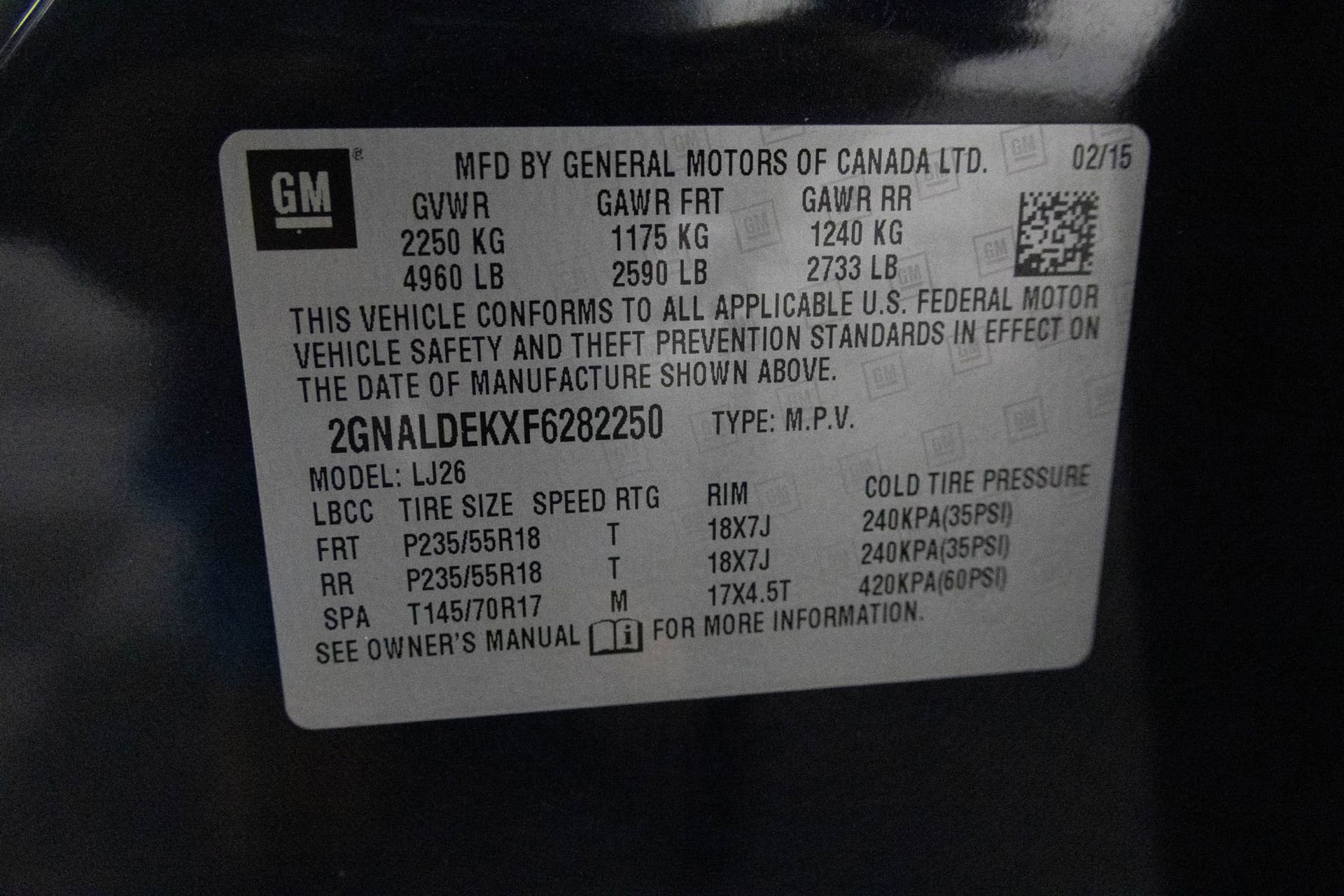 Used 2015 Chevrolet Equinox LTZ image 48