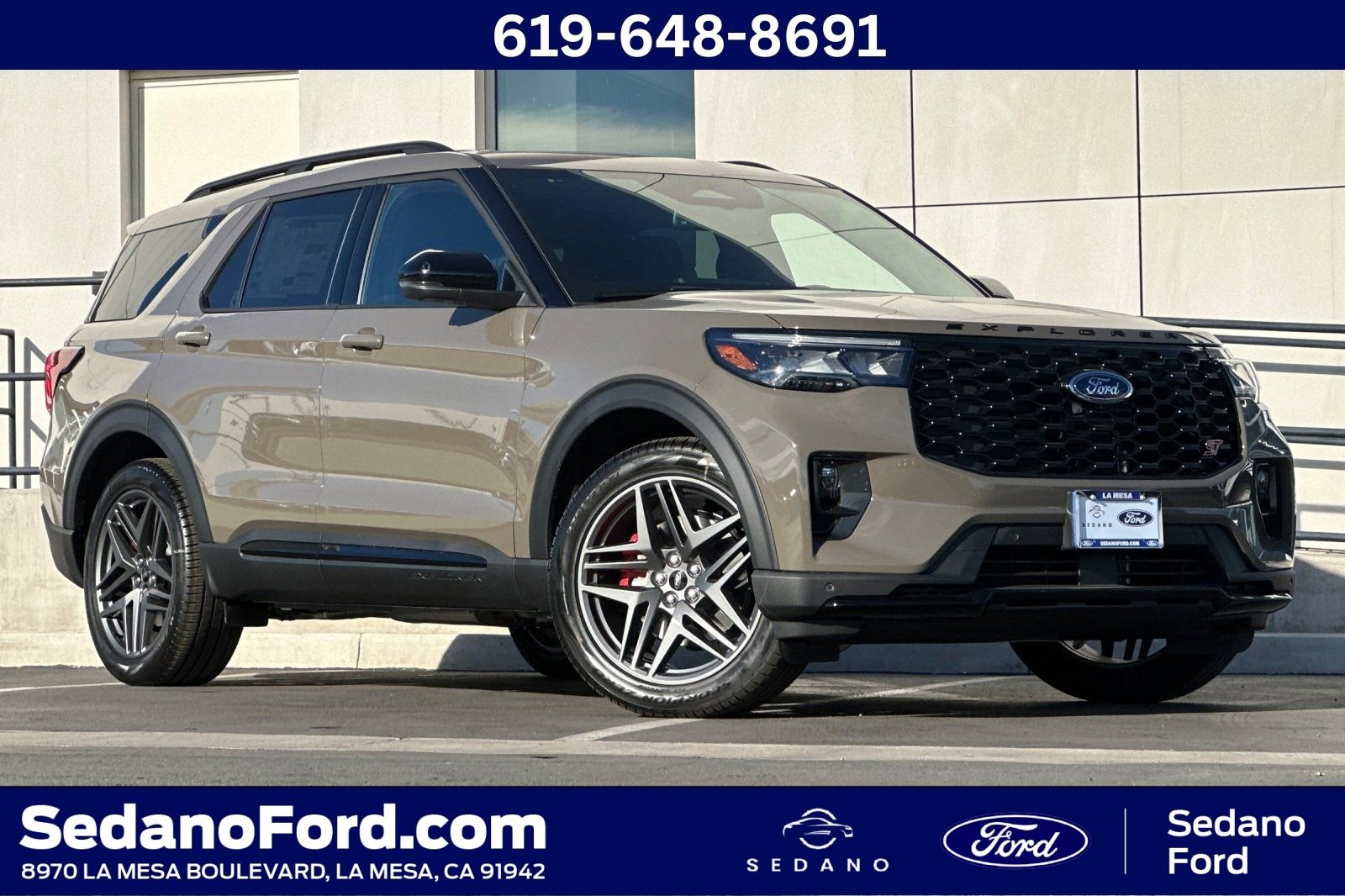 New 2026 Ford Explorer ST w/ Sun And Sound Package