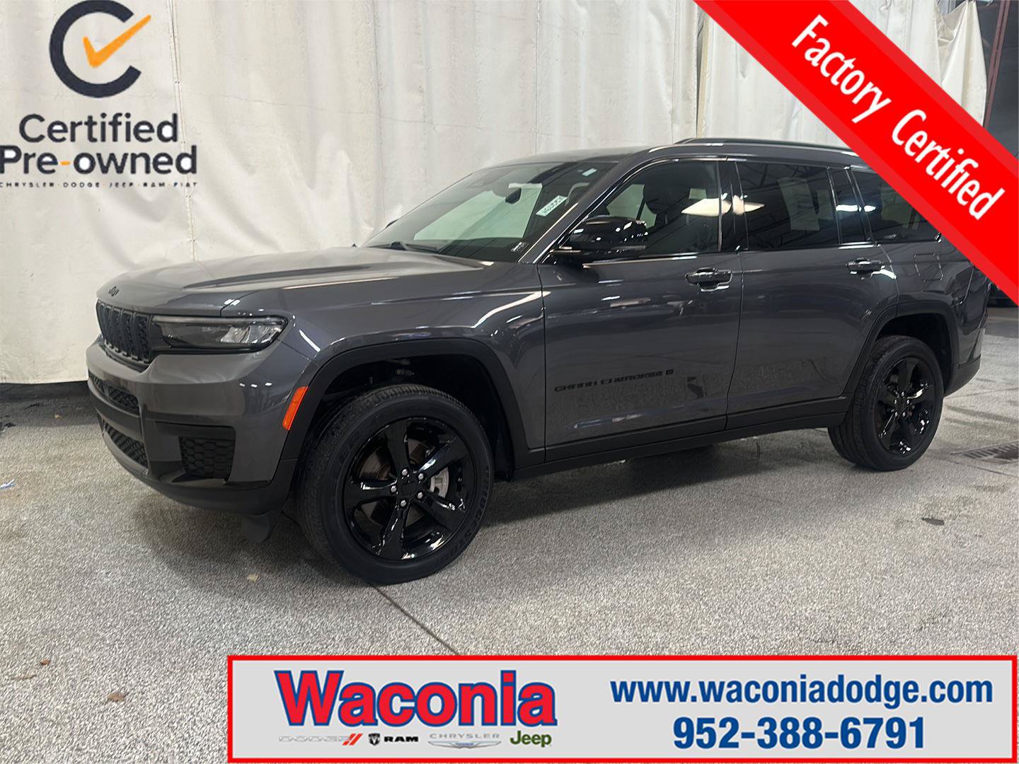Certified 2024 Jeep Grand Cherokee L Altitude