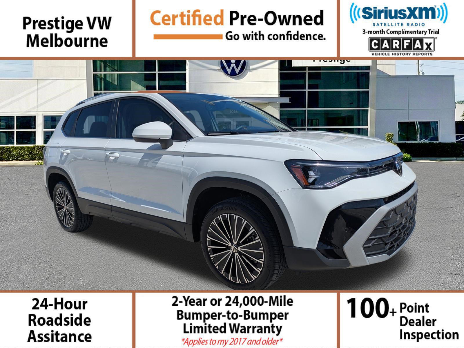 Certified 2025 Volkswagen Taos SE