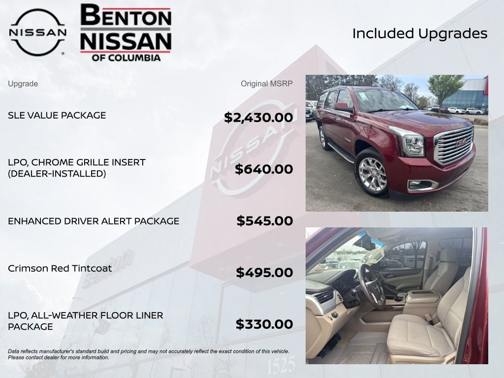 Used 2017 GMC Yukon SLE w/ SLE Value Package image 6