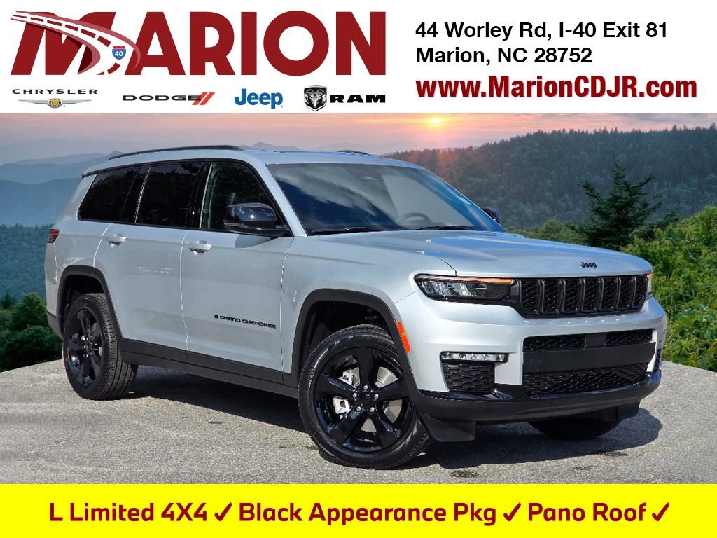New 2025 Jeep Grand Cherokee L Limited w/ Black Appearance Package