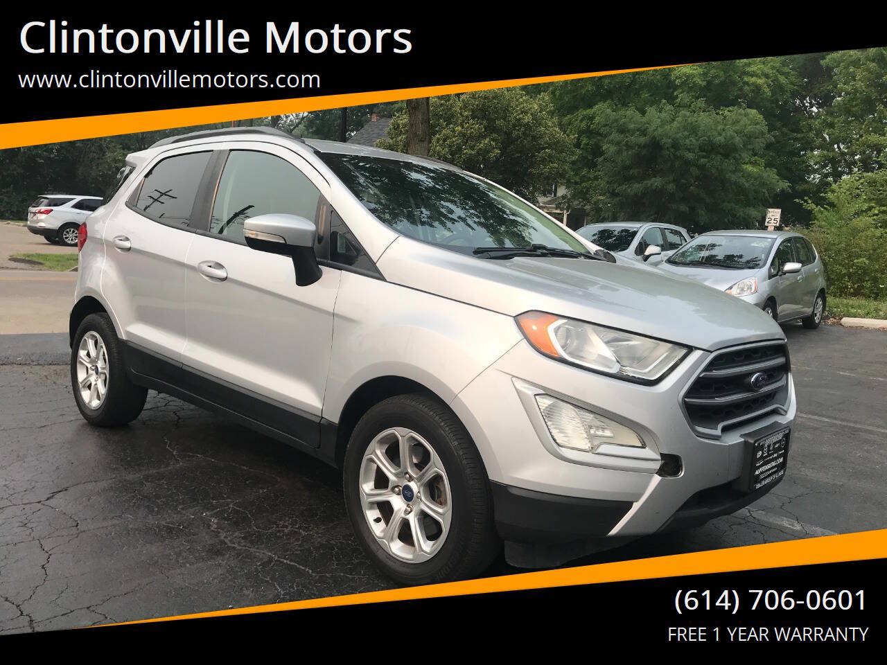 Used 2019 Ford EcoSport SE